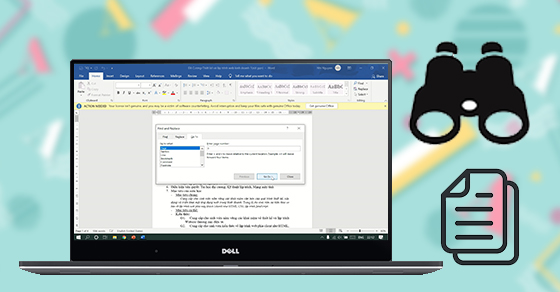 Cách chuyển trang nhanh trong Microsoft Word cực đơn giản